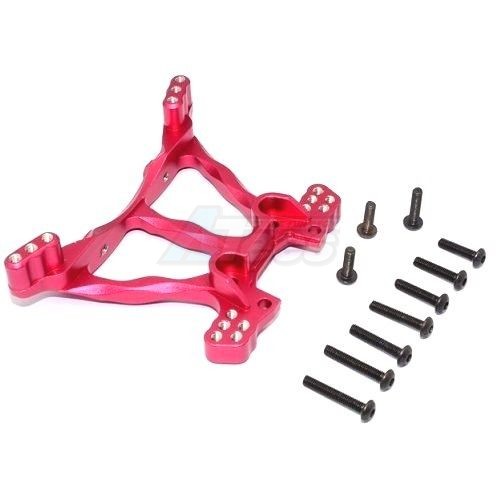 GPM Racing Traxxas Slash 4X4 Aluminum Rear Shock Tower - 1Pc Red