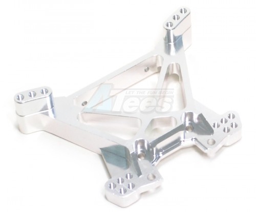GPM Racing Traxxas Slash 4X4 Aluminum Rear Shock Tower - 1Pc Silver
