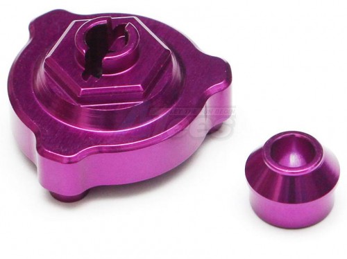 GPM Racing Traxxas Slash 4X4 Aluminum Slipper Shaft Bearing Adaptor 2 Pieces Blue