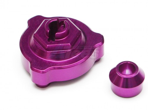 GPM Racing Traxxas Slash 4X4 Alloy Slipper Shaft Bearing Adaptor- 2pcs Purple