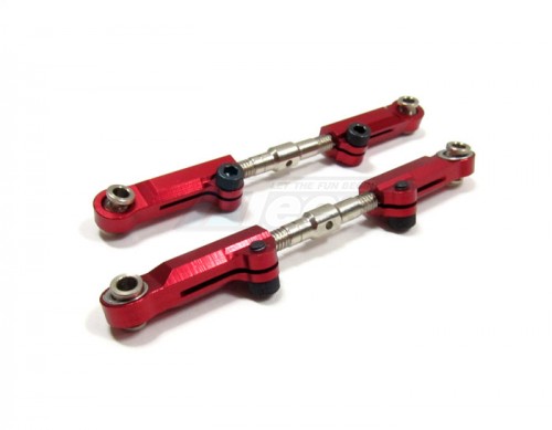 GPM Racing Traxxas Slash Aluminum Front Adjustable Upper Arm - 1pr Set Red