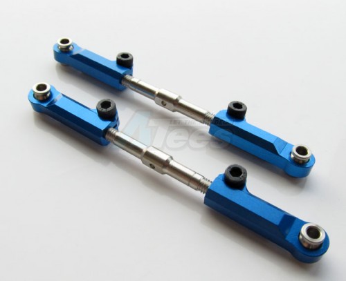 GPM Racing Traxxas Slash Aluminum Rear Adjustable Upper Arm - 1pr Set Blue