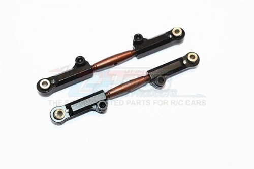 GPM Racing Traxxas Slash Aluminum Rear Adjustable Upper Arm - 1pr Black