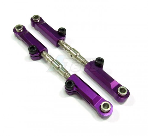 GPM Racing Traxxas Slash Aluminum Rear Adjustable Upper Arm - 1pr Purple