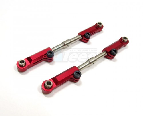 GPM Racing Traxxas Slash Aluminum Rear Adjustable Upper Arm - 1pr Set Red