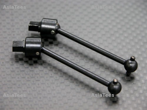 GPM Racing Anderson Racing MRX4 Steel Front Or Rear Universal Swing Shaft (40mm Cvd Design) - 1 Pair (only Use With GPM Optional Mrx4041f/r Or Smrx4041f/r) Black