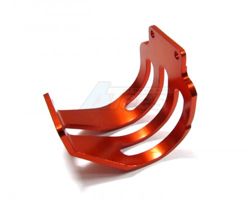 GPM Racing Team Losi Mini-Baja Aluminum Rear Motor Guard Protector - 1pc Orange