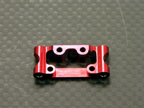 GPM Racing Team Losi Mini-T Aluminum Front Lower Pivot Block Set Red