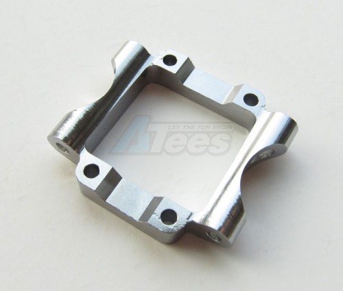 GPM Racing Team Losi Mini-Baja Aluminum Rear Lower Pivot Block Set - 1pc Gun Metal