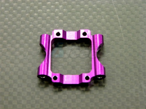 GPM Racing Team Losi Mini-T Aluminum Rear Lower Pivot Block Set - 1 Piece Purple