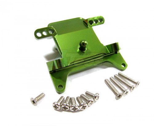 GPM Racing Team Losi Mini-Baja Aluminum Front Upper Cap For Steering - 1pc Set Green