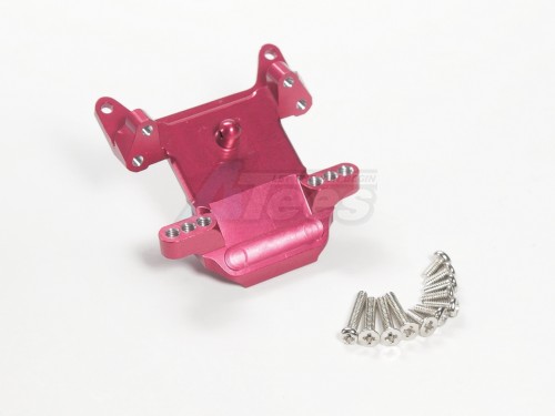 GPM Racing Team Losi Mini-T Aluminum Front Upper Cap for Steering Red