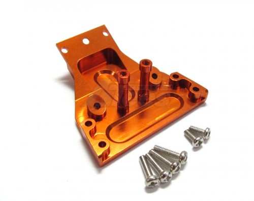 GPM Racing Team Losi Mini-Baja Aluminum Front Lower Brace For Steering -1pc Set Orange