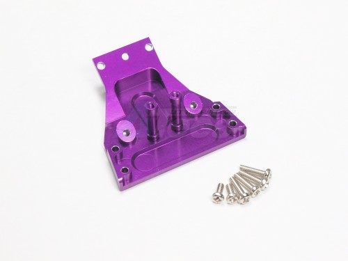 GPM Racing Team Losi Mini-T Aluminum Front Lower Brace for Steering Purple