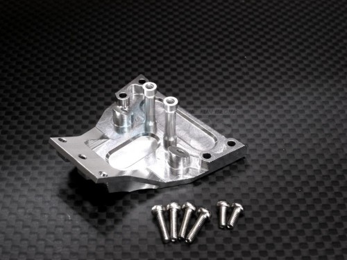 GPM Racing Team Losi Mini SCT Aluminum Front Lower Brace for Steering Silver