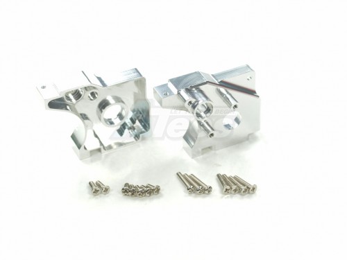 GPM Racing Team Losi Mini-Baja Aluminum Rear Transmission Case Silver