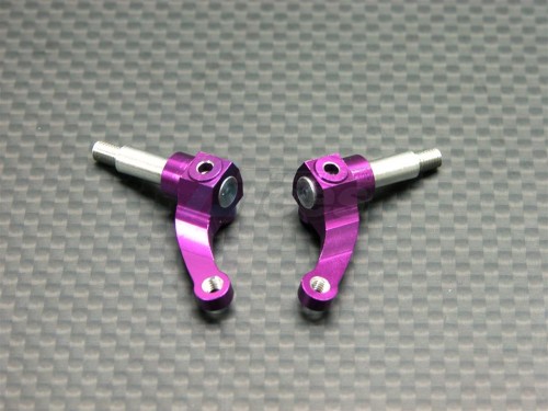 GPM Racing Team Losi Mini-Baja Aluminum Front Knuckle Arm + Aluminum Wheel Shaft - 1pr