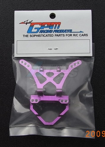 GPM Racing Team Losi Mini-Baja Aluminum Rear Shock Tower Purple
