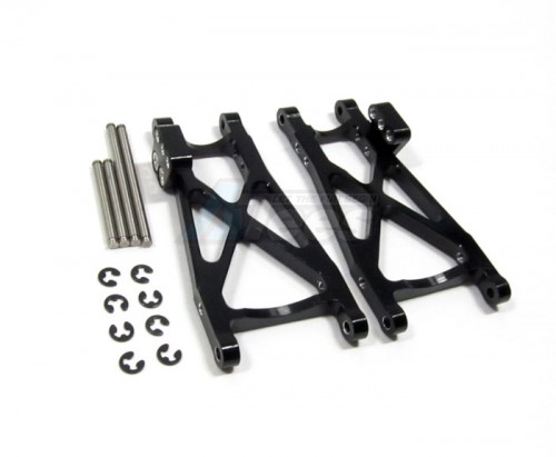 GPM Racing Team Losi Mini-Baja Aluminum Rear Lower Arm 1 Pair Black