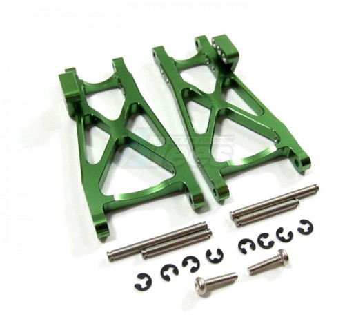 GPM Racing Team Losi Mini-Baja Aluminum Rear Lower Arm - 1pr Green