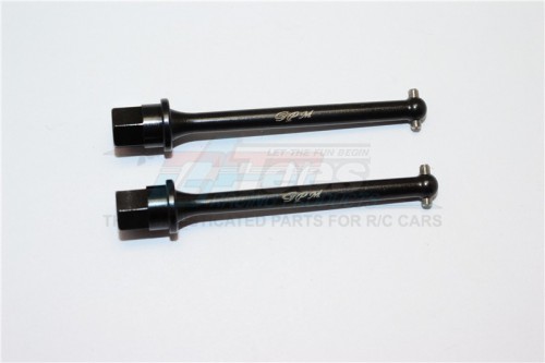GPM Racing Axial Yeti Jr.™ Steel #45 Rear Drive Shafts -2Pc Set Black