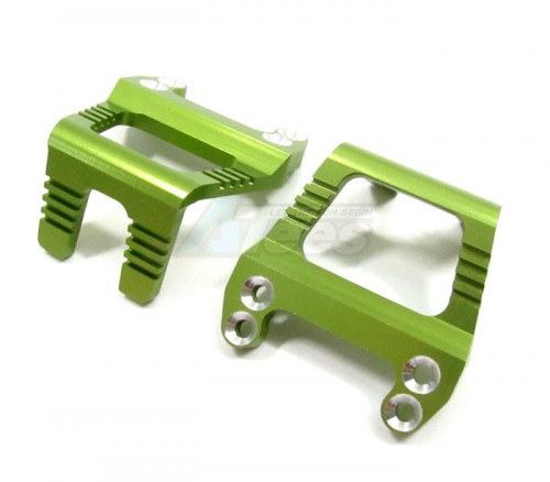 GPM Racing HPI Sprint 2 Aluminum Battery Strap And Sub-chassis Linkage Plate 1 Pair Green