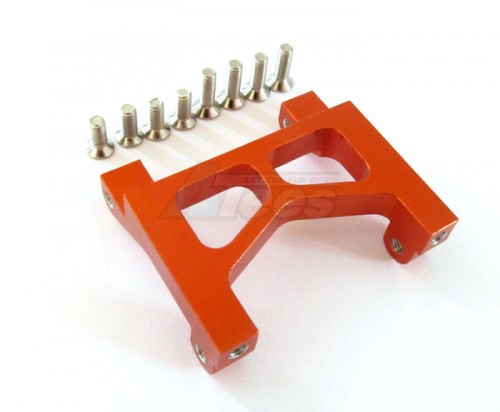 GPM Racing HPI Sprint 2 Aluminum Mount Connecting Main Chassis & Sub-Chassis Set Orange