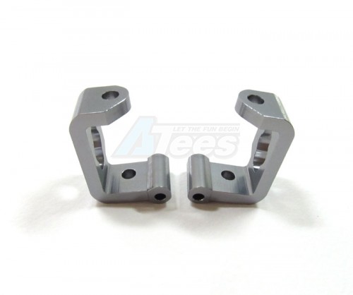 GPM Racing HPI Sprint 2 Aluminum Front C-Hub 1 Pair Gun Metal