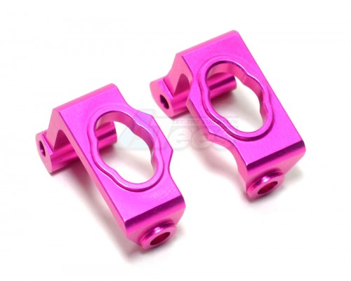 GPM Racing HPI Sprint 2 Aluminum Front C-hub - 1pr Pink