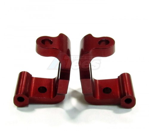 GPM Racing HPI Sprint 2 Aluminum Front C-hub 1 Pair Red