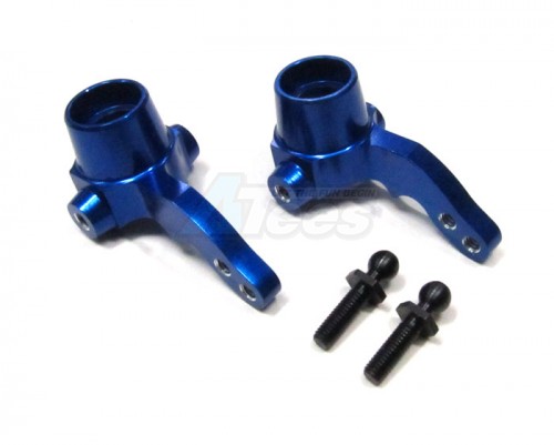 GPM Racing HPI Sprint 2 Aluminum Front Knuckle Arm 1 Pair Blue
