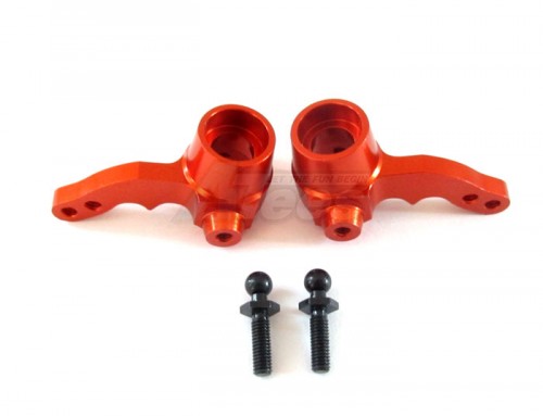 GPM Racing HPI Sprint 2 Aluminum Front Knuckle Arm 1 Pair Orange