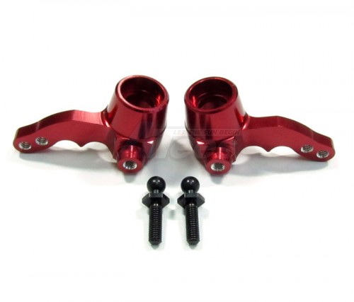 GPM Racing HPI Sprint 2 Aluminum Front Knuckle Arm 1 Pair Red