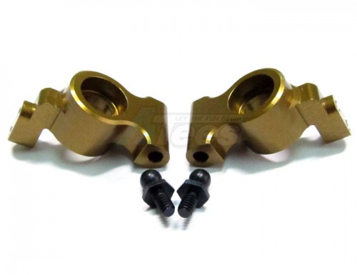 GPM Racing HPI Sprint 2 Aluminum Rear Knuckle Arm 1 Pair Golden Black