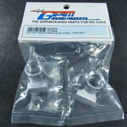 GPM Racing HPI Sprint 2 Aluminum Rear Knuckle Arm 1 Pair Silver