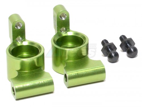 GPM Racing HPI Sprint 2 Aluminum Rear Knuckle Arm - 1Pair Light Green