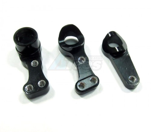 GPM Racing HPI Sprint 2 Aluminum Steering Assembly 1 Set Black