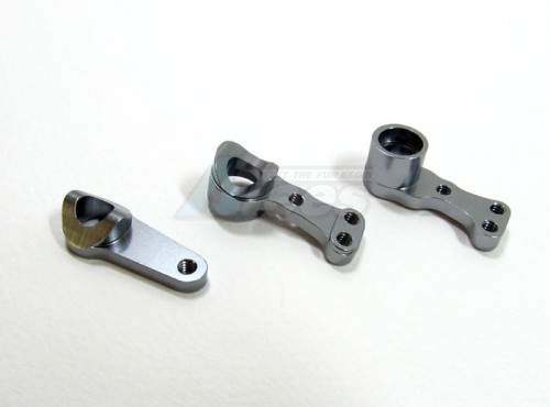 GPM Racing HPI Sprint 2 Aluminum Steering Assembly 1 Set Gun Metal