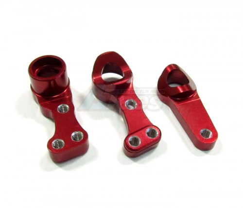 GPM Racing HPI Sprint 2 Aluminum Steering Assembly 1 Set Red