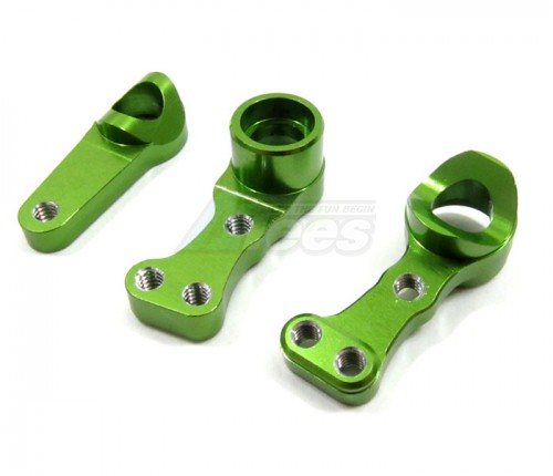 GPM Racing HPI Sprint 2 Aluminum Steering Assembly - 1Set Light Green