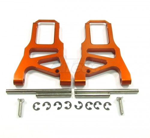 GPM Racing HPI Sprint 2 Aluminum Front Arm With Screws & Pins & E-clips 1 Pair Set Orange
