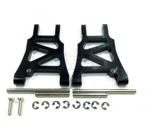 GPM Racing HPI Sprint 2 Aluminum Rear Arm With Screws & Pins & E-clips 1 Pair Set Black