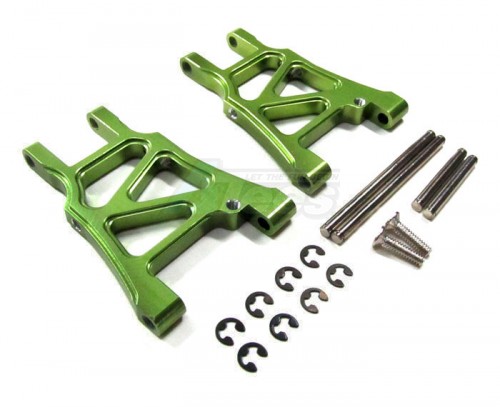 GPM Racing HPI Sprint 2 Aluminum Rear Arm With Screws & Pins & E-clips 1 Pair Set Green