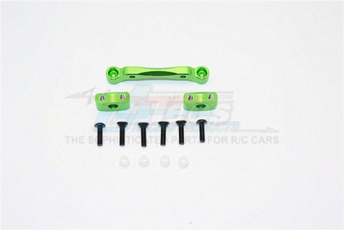 GPM Racing HPI RS4 SPORT 3 Aluminium Front Arm Bulk - 1Set Green