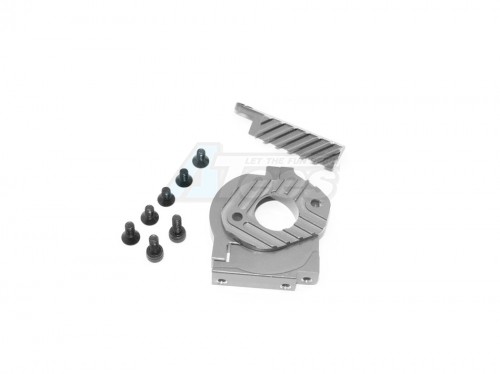GPM Racing HPI RS4 SPORT 3 Aluminium Motor Heat Sink Mount - 1Set Silver