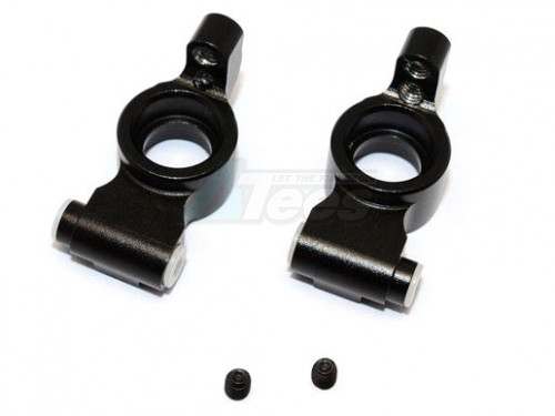 GPM Racing HPI RS4 SPORT 3 Aluminium Rear Knuckle Arm - 1Pair Black