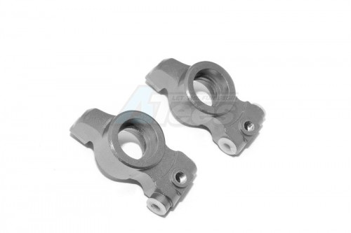 GPM Racing HPI RS4 SPORT 3 Aluminium Rear Knuckle Arm - 1Pair Gun Metal