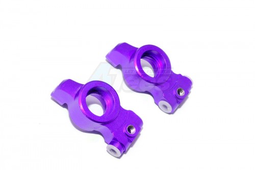 GPM Racing HPI RS4 SPORT 3 Aluminium Rear Knuckle Arm - 1Pair Purple