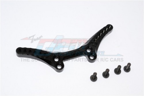 GPM Racing HPI RS4 SPORT 3 Aluminium Front Shock Tower - 1Pc Set Black