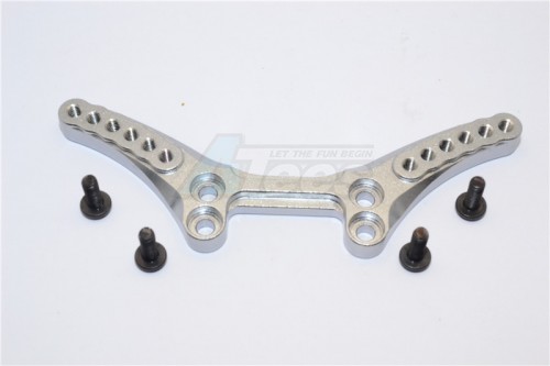 GPM Racing HPI RS4 SPORT 3 Aluminium Front Shock Tower - 1Pc Set Gun Metal